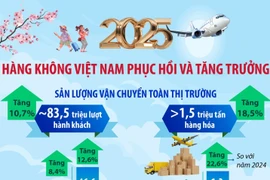 Năm 2025: Hàng không Việt Nam phục hồi và tăng trưởng