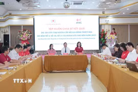 Quang cảnh chương trình. (Ảnh: Thu Hằng/TTXVN)