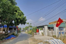 Nhờ Đề án xóa nhà tạm, nhà dột nát cho người nghèo của tỉnh Yên Bái, đời sống người dân trong tỉnh được nâng cao, góp phần xây dựng các tiêu chí nông thôn mới. (Ảnh: TTXVN phát)