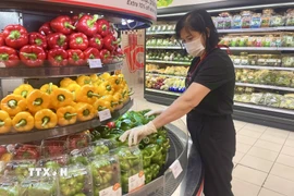 Một siêu thị tại Thành phố Hồ Chí Minh. (Ảnh: Hương Giang/TTXVN)