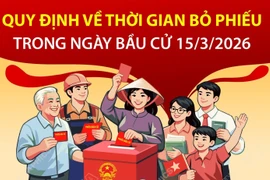 Quy định về thời gian bỏ phiếu trong ngày bầu cử 15/3
