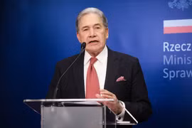 Ngoại trưởng New Zealand Winston Peters. (Nguồn: PAP/TTXVN)