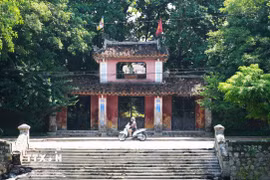 Ngôi chùa cổ Diệu Đế ở phố cổ Gia Hội, phường Phú Xuân, thành phố Huế. (Ảnh: Nguyên Lý/TTXVN)