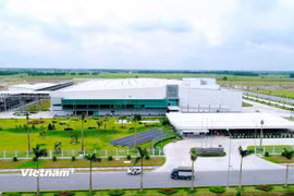 Nhà máy Nestlé Bông Sen, tỉnh Hưng Yên, được xây dựng trên diện tích 10ha phát triển dòng sản phẩm thức uống dinh dưỡng dạng nước đáp ứng nhu cầu trong nước. (Nguồn: Vietnam+)