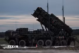 Hệ thống tên lửa Patriot của Mỹ. (Ảnh: Getty Images/TTXVN)