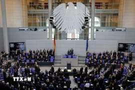 Toàn cảnh một phiên họp của Quốc hội Đức tại Berlin. (Nguồn: THX/TTXVN)