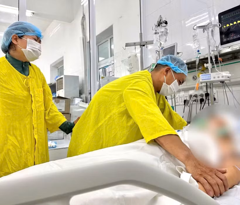 Nghĩa cử cao đẹp của L. và gia đình đã hiến tạng cứu giúp nhiều người khác. (Ảnh: PV/Vietnam+)