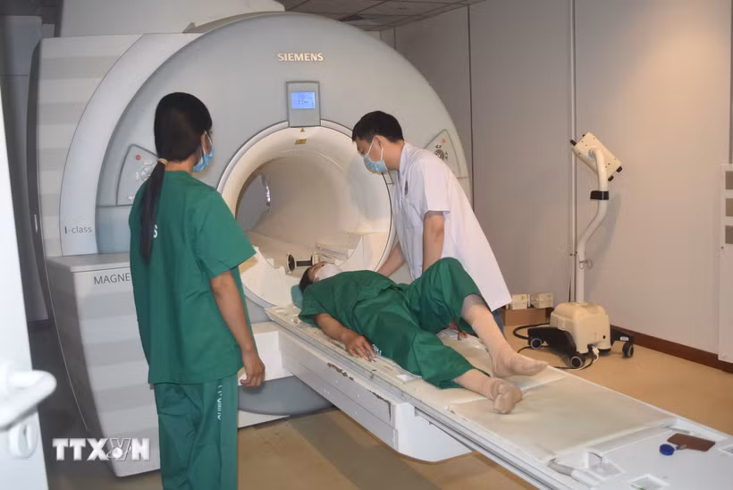 Chuyển đổi số y tế tại Đắk Lắk có mục tiêu lấy người bệnh làm trung tâm. (Ảnh: Nguyên Dung/TTXVN)
