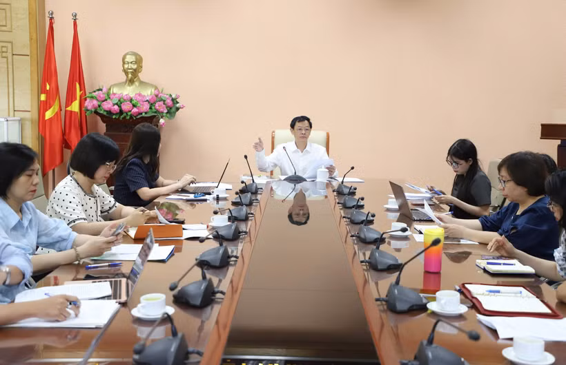 Các đại biểu tham dự cuộc họp. (Ảnh: PV/Vietnam+)