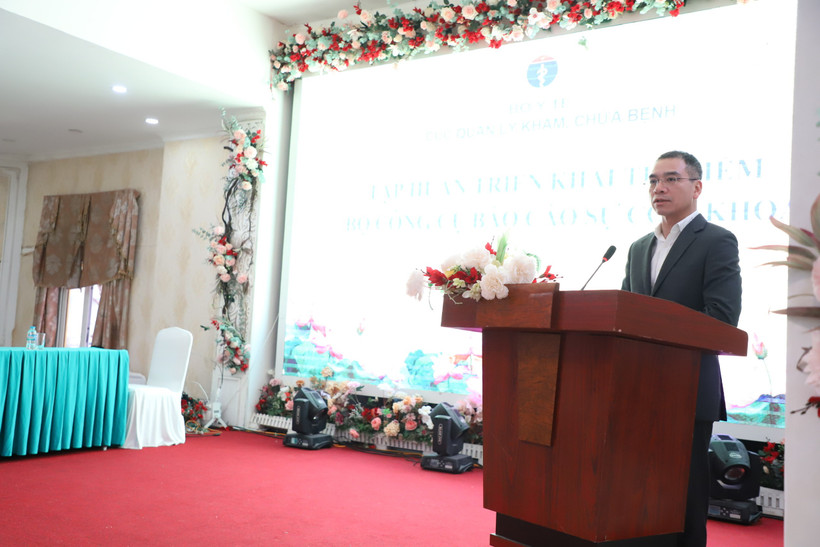 Tiến sĩ Hà Anh Đức - Cục trưởng Cục Quản lý Khám, chữa bệnh, Phó Chủ tịch Hội đồng Y khoa Quốc gia. (Ảnh: PV/Vietnam+)