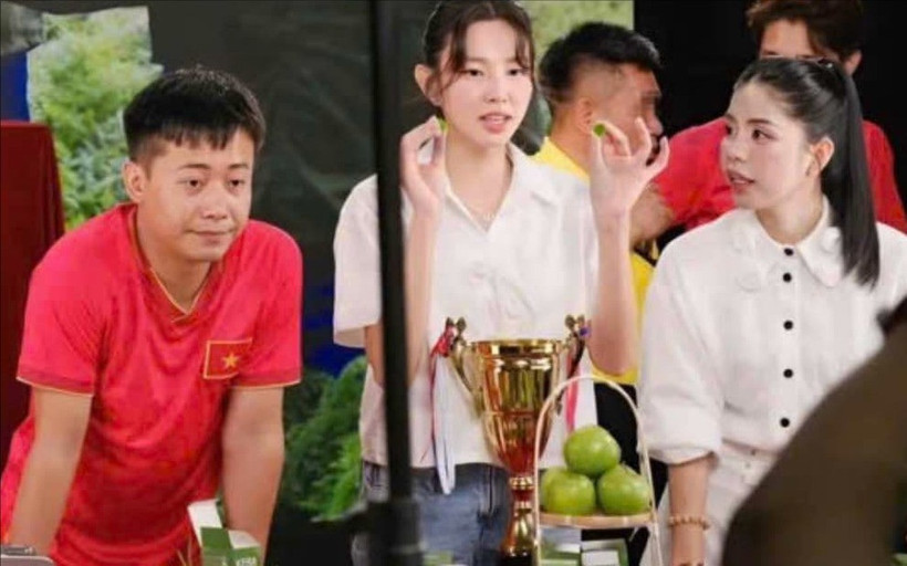 Một video quảng cáo sản phẩm kẹo rau củ Kera trước đó. (Ảnh chụp màn hình)