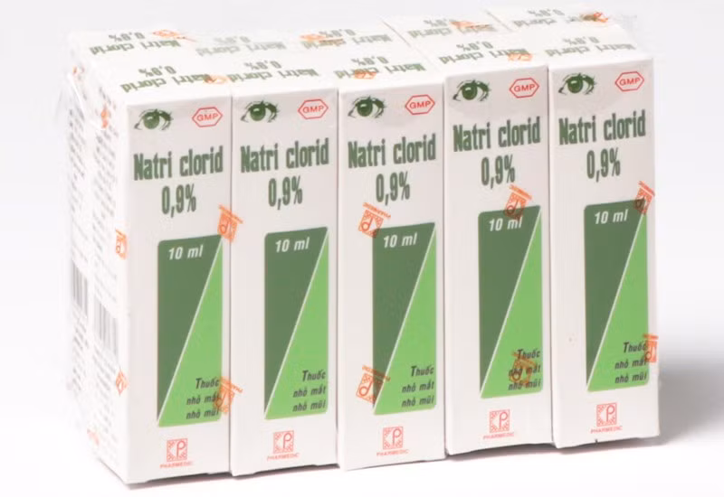 Thuốc nhỏ mắt Natri clorid 0,9% của Công ty Pharmedic.