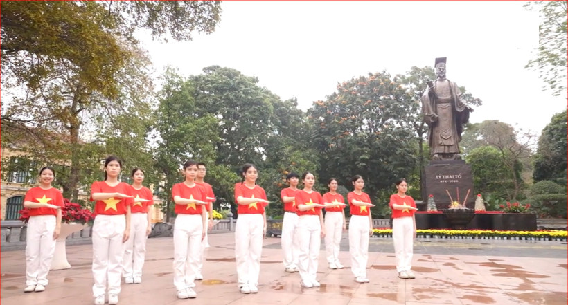 MV là một phần trong chuỗi hoạt động của Quỹ Vì trẻ em khuyết tật Việt Nam. (Ảnh: PV/Vietnam+)