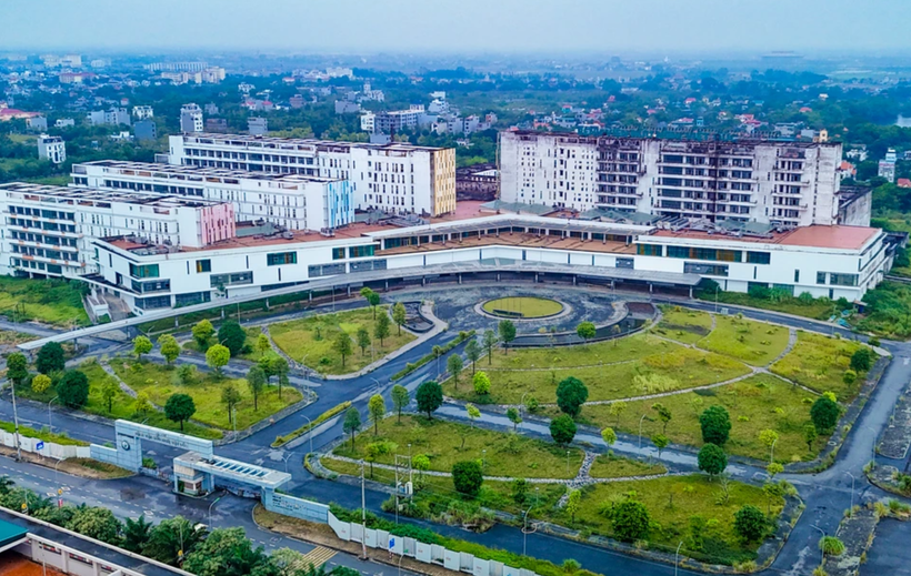 Cơ sở 2 Bệnh viện Hữu nghị Việt Đức tại tỉnh Hà Nam. (Ảnh: Hoài Nam/Vietnam+)