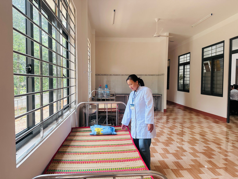 Trạm Y tế xã Thuận Lợi (tỉnh Đồng Nai) với diện mạo mới sau khi được xây mới hoàn toàn. (Ảnh: T.G/Vietnam+)