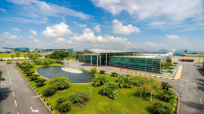 Cảng hàng không Quốc tế Nội Bài - cửa ngõ hàng không quốc tế quan trọng của Thủ đô Hà Nội được vinh danh lọt vào top 100 sân bay tốt nhất thế giới. (Ảnh: PV/Vietnam+)