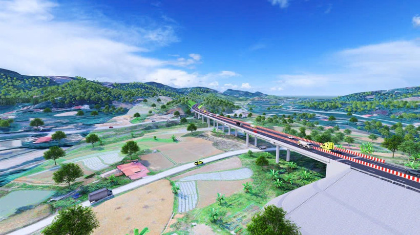 Phối cảnh một dự án đường bộ cao tốc. (Ảnh: PV/Vietnam)