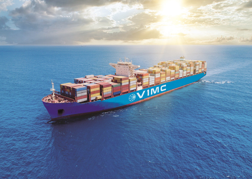 Đội tàu biển Việt Nam đã có nhiều tuyến vận tải sang các châu lục trên Thế giới. (Ảnh: PV/Vietnam+)