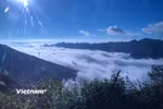Nằm cách thủ đô Hà Nội khoảng 200km, Tà Xùa (Sơn La) được mệnh danh là một trong những “thiên đường săn mây” đẹp bậc nhất vùng núi phía Bắc. (Ảnh: Hồng Hạnh/Vietnam+)