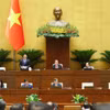 Phó Chủ tịch Quốc hội Nguyễn Hồng Diên phát biểu. (Ảnh: Doãn Tấn/TTXVN)