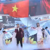 Sự kiện không chỉ là không gian giao lưu, quảng bá hình ảnh cho thành phố hoa phượng đỏ mà còn là điểm hẹn tôn vinh các tác giả có tác phẩm xuất sắc thông qua Giải báo chí Quốc gia, tạo sân chơi văn hóa cho người làm báo trên cả nước. (Ảnh: CTV/Vietnam+)