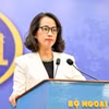 Người phát ngôn Bộ Ngoại giao Phạm Thu Hằng. (Ảnh: BNG)