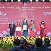 Các tác giả được trao giải A. (Ảnh: PV/Vietnam+)