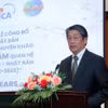 Đại sứ Nhật Bản tại Việt Nam Ito Naoki phát biểu tại lễ công bố cuốn sách. (Ảnh: PV/Vietnam+)