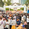 Người dân tham gia "Ngày hội Văn hóa Hữu nghị Việt Nam-Hàn Quốc 2024." (Ảnh: BTC)