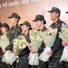 Chương trình quy tụ dàn nghệ sỹ đông đảo. (Ảnh: PV/Vietnam+)