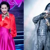 Danh ca Ý Lan và 'Nữ hoàng Rock' Ngọc Ánh sẽ tham gia 'cầm cân nảy mực'. (Ảnh: CTV/Vietnam+)