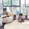 Góc đọc sách "Moomin" tại Nhà xuất bản Kim Đồng trong khuôn khổ Tuần lễ Văn học Phần Lan. (Ảnh: Minh Thu/Vietnam+)