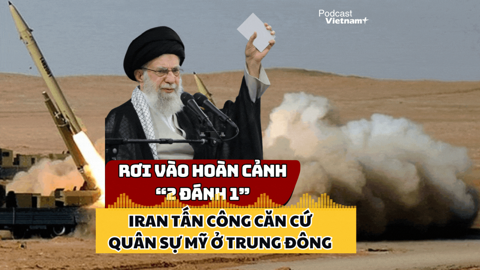 Iran muốn gì khi bắn tên lửa vào căn cứ quân sự Mỹ tại Trung Đông?