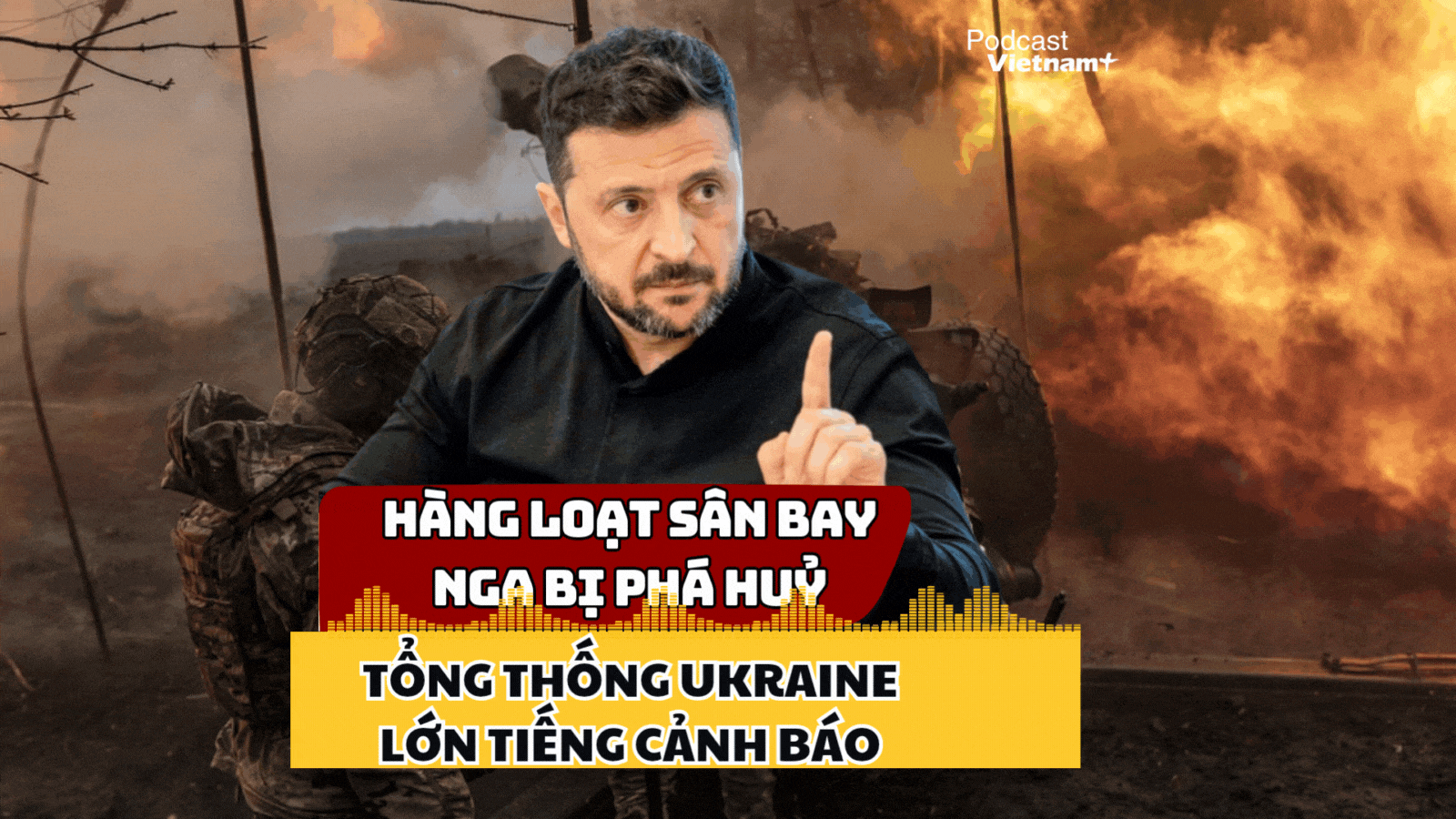 Đánh phủ đầu sân bay và kho nhiên liệu Nga, Ukraine ra lời cảnh báo Moskva