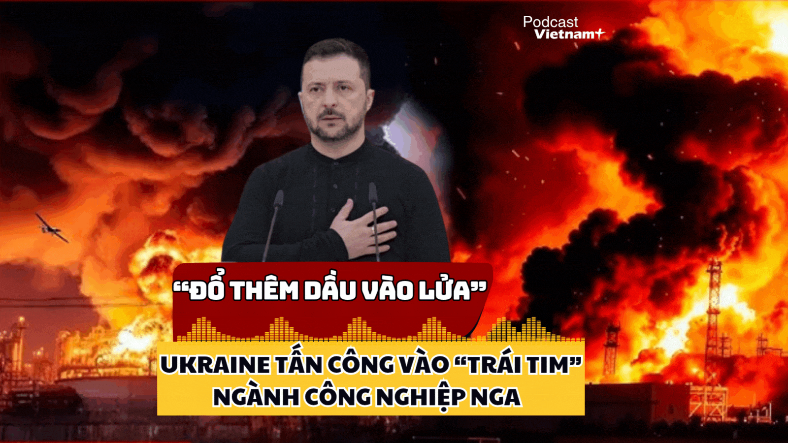 Ukraine "gây thù chuốc oán" với cuộc tấn công vào trái tim công nghiệp Nga