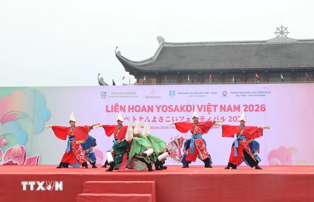 Khai mạc Lễ hội Yosakoi Việt Nam tại Khu du lịch Tâm Chúc