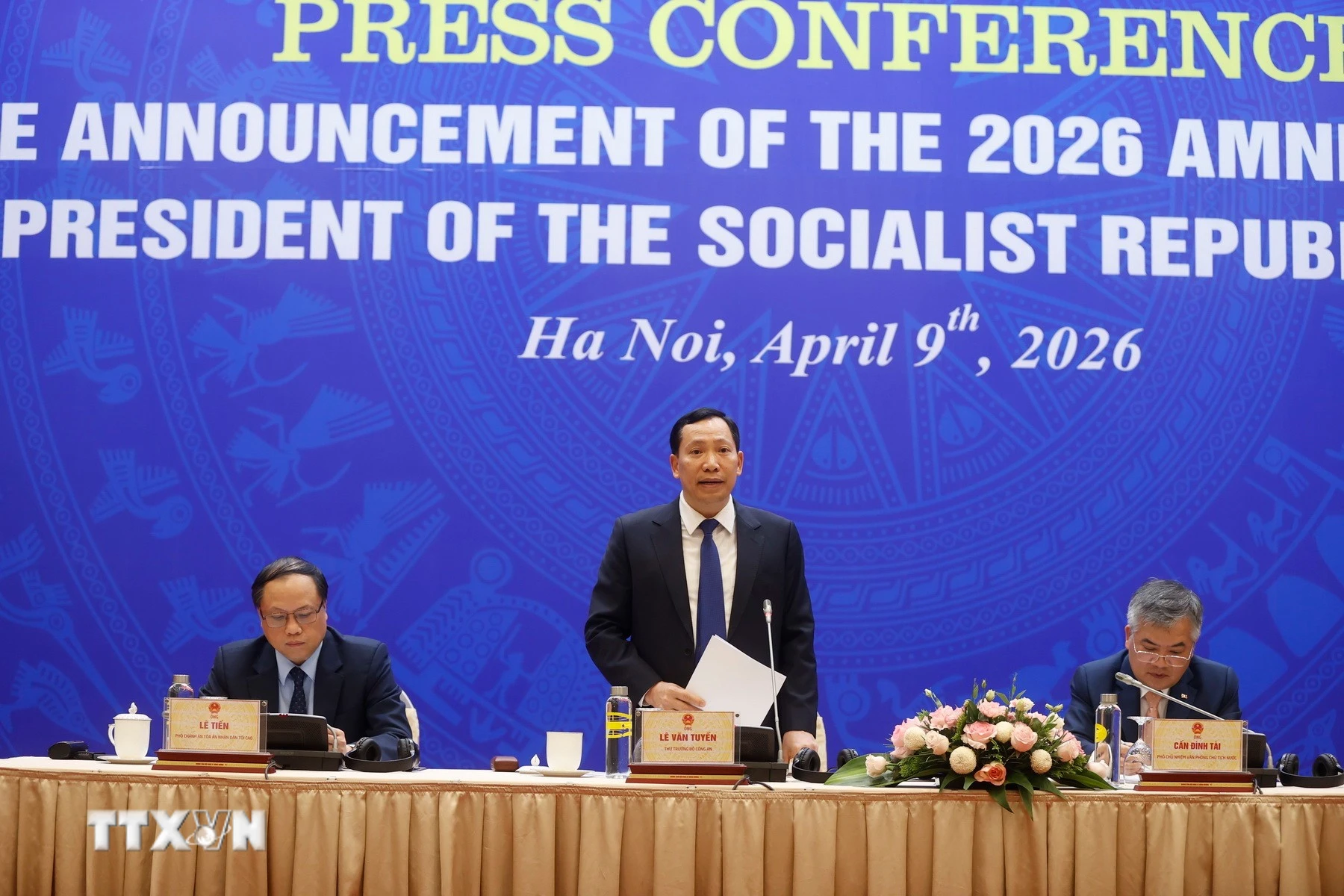 Chủ tịch nước công bố quyết định đặc xá năm 2026 tại họp báo