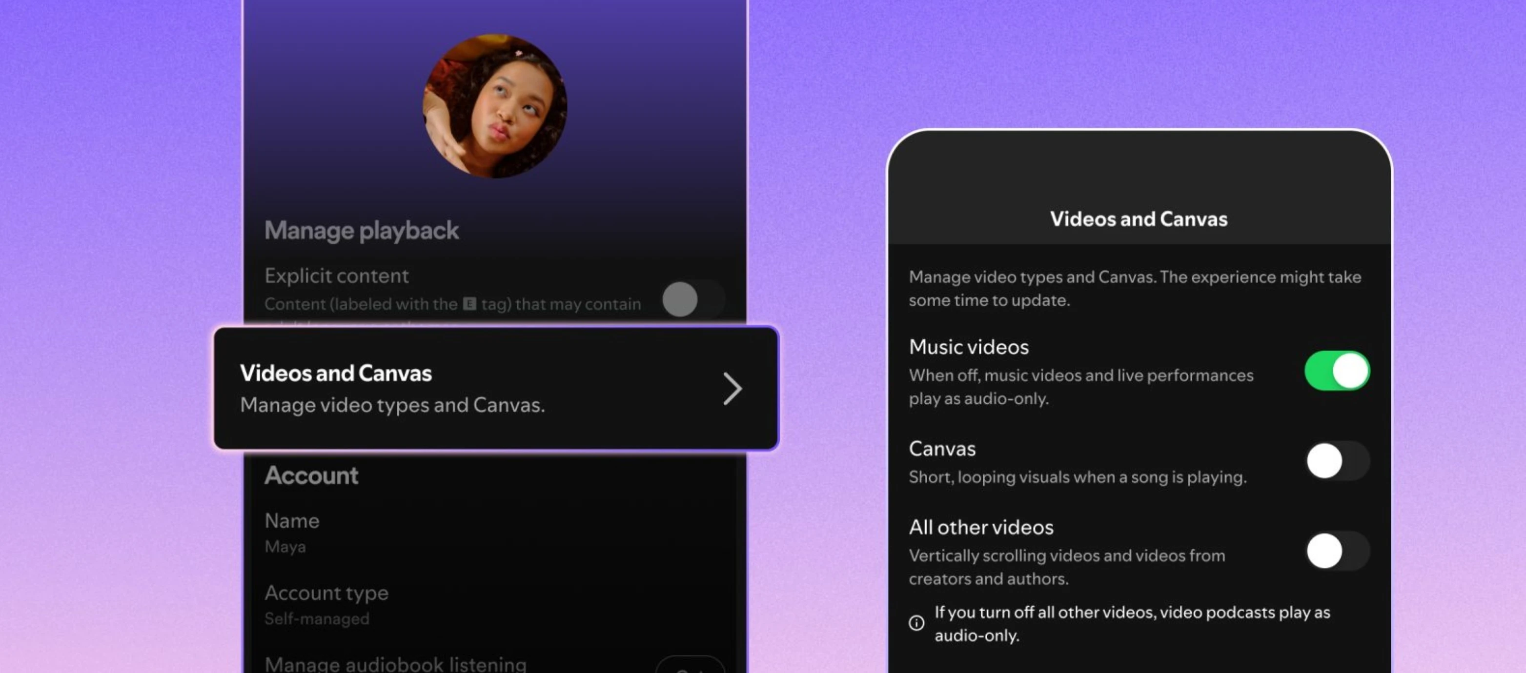 Spotify chính thức cho phép người dùng tắt tính năng video trong ứng dụng