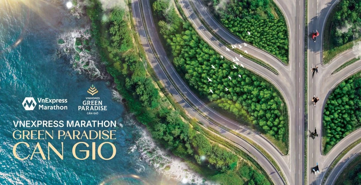 Hơn 5.000 VĐV tham gia VnExpress Marathon Green Paradise Cần Giờ