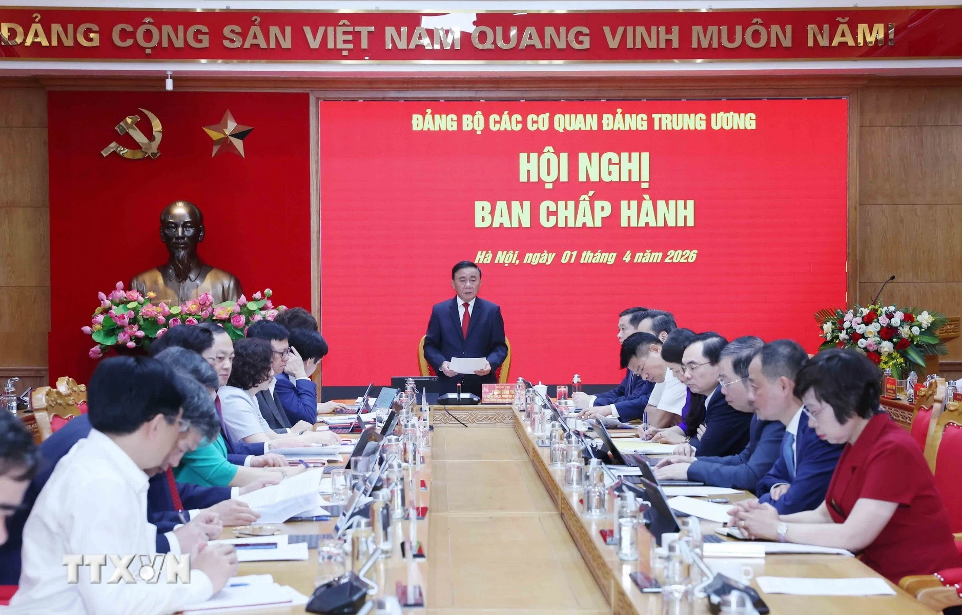 Thường trực Ban Bí thư chủ trì hội nghị Ban Chấp hành Đảng bộ các cơ quan Đảng Trung ương
