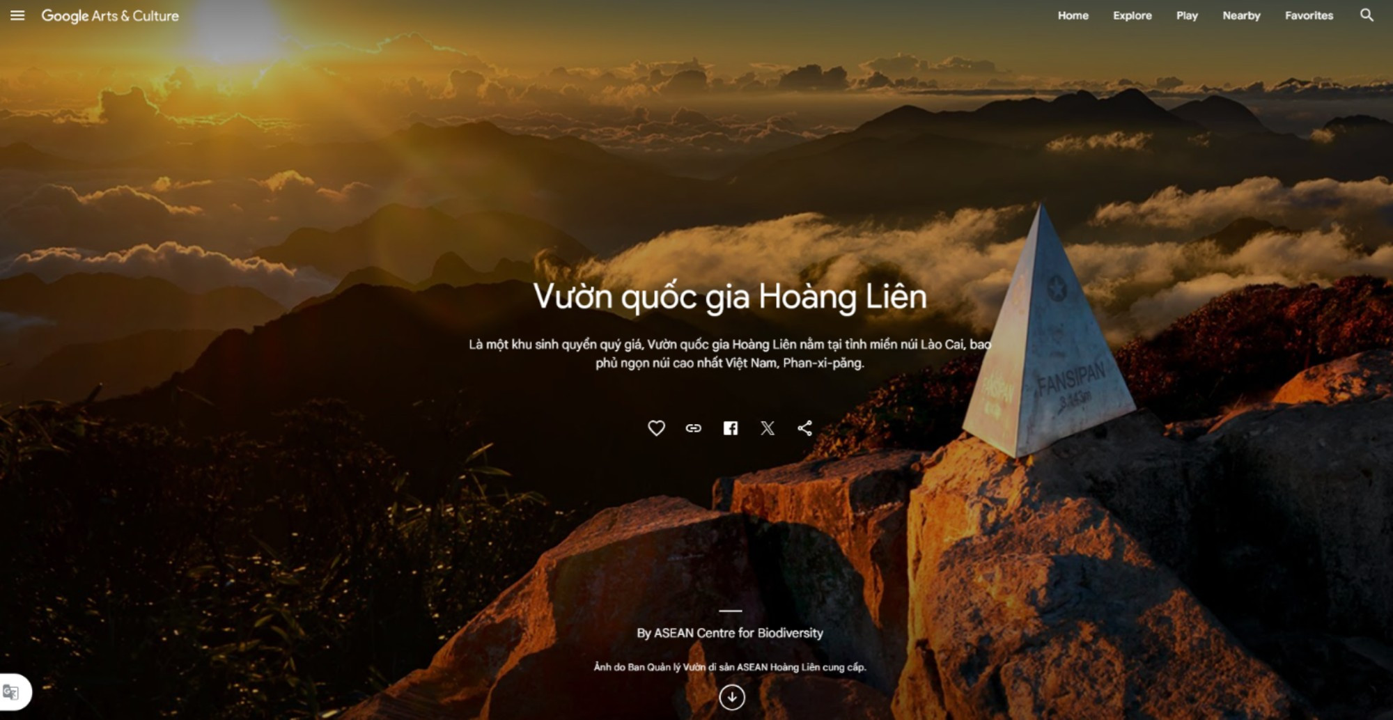 Hình ảnh Việt Nam được quảng bá trong dự án triển lãm trực tuyến “Vibrant Vietnam” trên nền tảng số “Google Arts & Culture”.