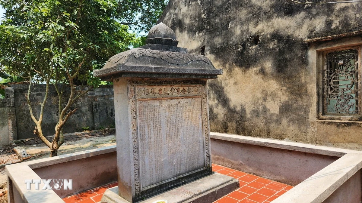 Thanh Hóa chỉnh trang, cải tạo khuôn viên hai tấm bia cổ hơn 300 năm tuổi