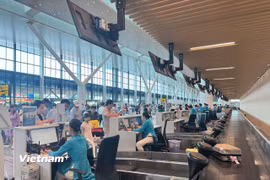 Cảng Hàng không quốc tế Tân Sơn Nhất. (Ảnh: PV/Vietnam+)