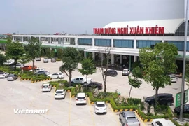 Trạm dừng nghỉ trên cao tốc Cao Bồ-Mai Sơn do Tập đoàn Xuân Khiêm vận hành và khai thác. (Ảnh: Việt Hùng/Vietnam+)