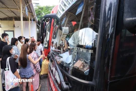 Bộ Xây dựng tăng cường quản lý giá cước vận tải trước biến động nhiên liệu tăng cao. (Ảnh: Hoài Nam/Vietnam+)