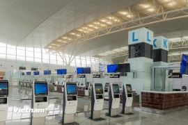 Dự án mở rộng Nhà ga T2 đánh dấu bước chuyển mình mạnh mẽ của Sân bay Nội Bài trong việc số hóa quy trình hàng không. (Ảnh: Việt Hùng/Vietnam+)