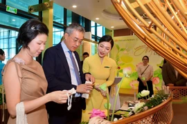 Vietnam Airlines tạo dấu ấn khác biệt với mùi hương nhận diện thương hiệu. (Ảnh: PV/Vietnam+)