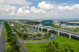 Cảng Hàng không quốc tế Nội Bài lần thứ 8 lọt top 100 sân bay tốt nhất thế giới. (Ảnh: Phan Công/Vietnam+)