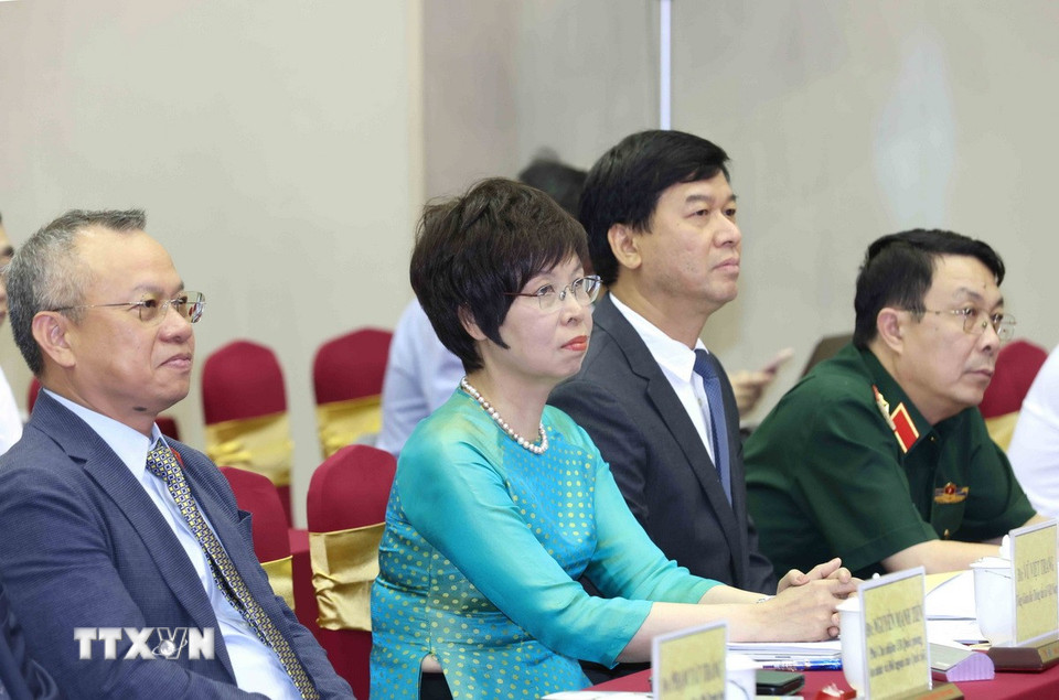 Đại biểu tham dự lễ phát động. (Ảnh: Phương Hoa/TTXVN)