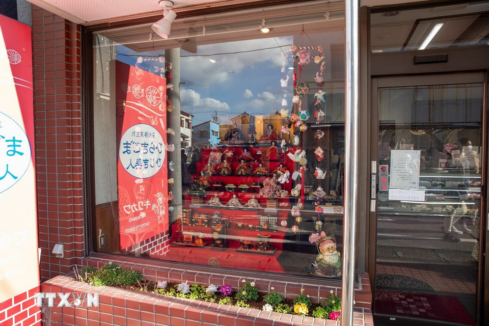 "Hina Matsuri" là một trong những lễ hội truyền thống lớn nhất của Nhật Bản. (Ảnh: Xuân Giao/TTXVN)